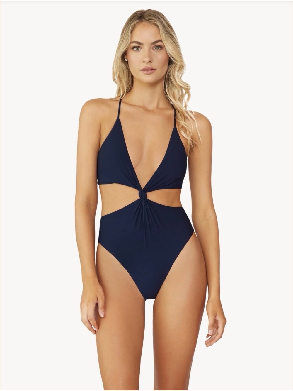 Navy PQ Swim One Piece